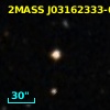 2MASS J03162333-6329562