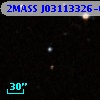 2MASS J03113326-6052499