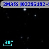 2MASS J02285192-5652505