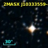 2MASX J10333559-4954095