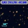 GRS 281.70 -02.00