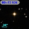 BD+72   826