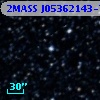 2MASS J05362143-7255424