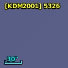 [KDM2001]  5326