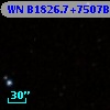 WN B1826.7+7507Bm