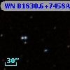 WN B1830.6+7458A