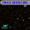 2MASS J04362405-7054297