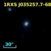 1RXS J035257.7-683120
