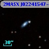 2MASX J02241547-5856311