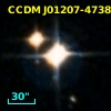 CCDM J01207-4738AB
