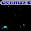 LCRS B011115.7-451916
