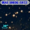 IRAS 10036-5822