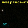 NVSS J225805+871123