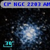 Cl* NGC 2203     AM       2