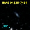 IRAS 04335-7454