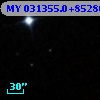 MY 031355.0+852807.7