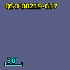 QSO B0219-637