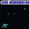LCRS B010430.0-444700