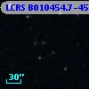 LCRS B010454.7-450216