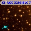 Cl* NGC 3293    BVC      70