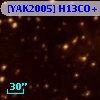 [YAK2005] H13CO+ 1