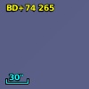 BD+74   265
