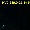 HVC 289.0-21.1+201
