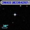 2MASS J02384287-7019325