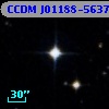 CCDM J01188-5637AB
