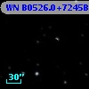 WN B0526.0+7245B