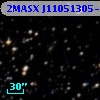 2MASX J11051305-5233507