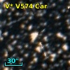 V* V574 Car