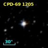 CPD-69  1205