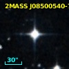 2MASS J08500540-7554380