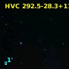 HVC 292.5-28.3+112