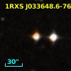 1RXS J033648.6-764132
