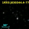 1RXS J030344.4-775222