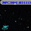 [MPC2004] J031113.65-765359.6