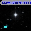CCDM J05576+5831AB