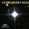 CCDM J01057-6121AB