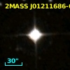 2MASS J01211686-6254384
