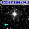CCDM J21108+4417AB