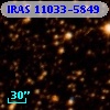 IRAS 11033-5849