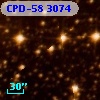 CPD-58  3074