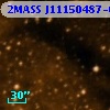 2MASS J11150487-6110043