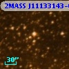 2MASS J11133143-6113390