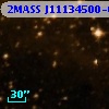2MASS J11134500-6121158