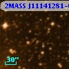 2MASS J11141281-6109563