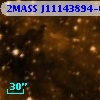 2MASS J11143894-6113115