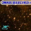 2MASS J11153953-6119314